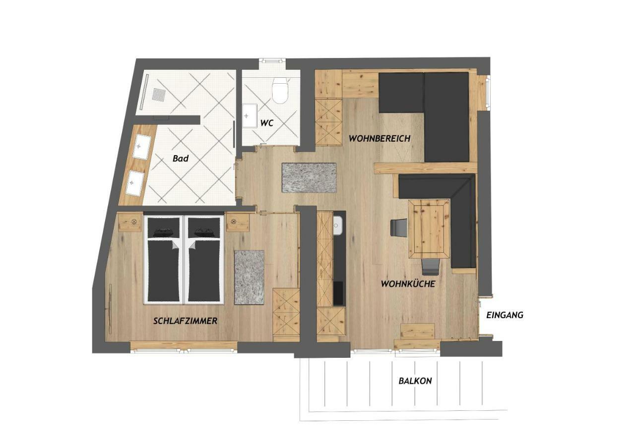 Appartement Ahornblick Schwendau Exterior foto